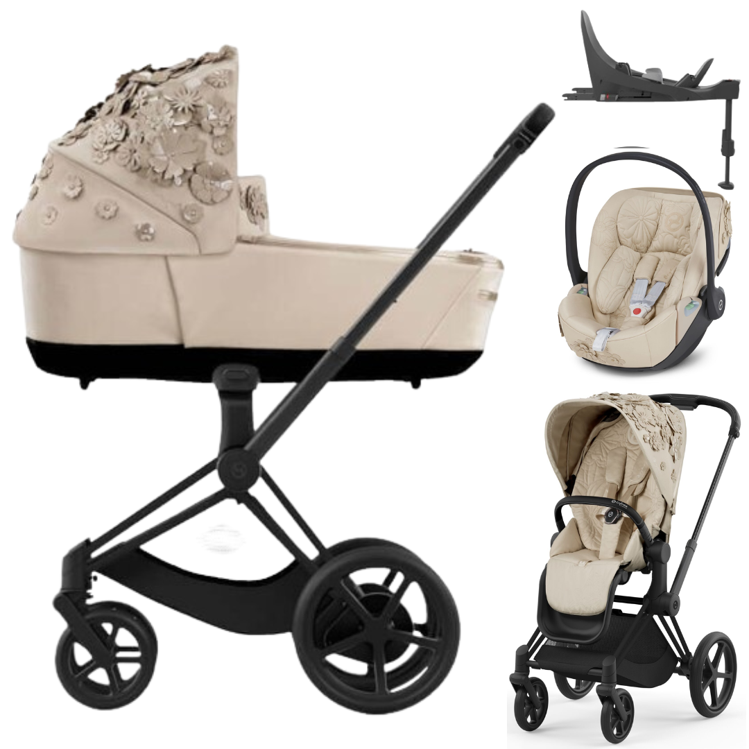 Cybex PRIAM 4.0 - Kombikinderwagen 4in1 mit Cybex CLOUD T I-SIZE