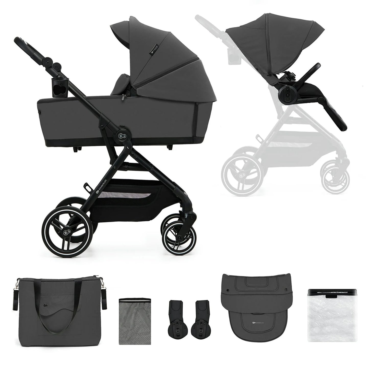 Kinderkraft YOXI - Kombikinderwagen 2-in-1