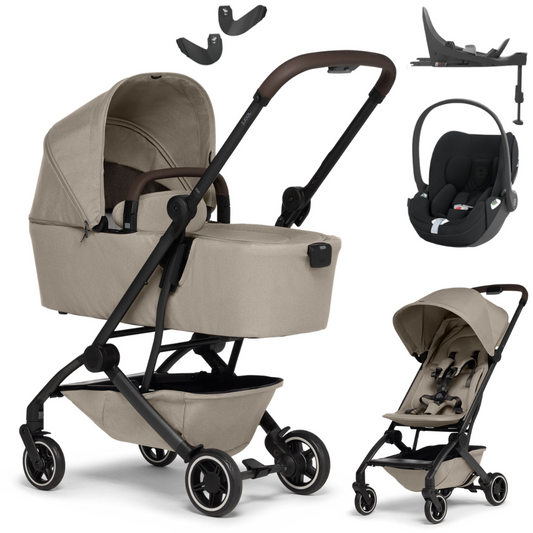 Joolz AER+ PLUS - Kombikinderwagen 4in1 mit Cybex CLOUD T I-SIZE Babyschale + Isofix Base T