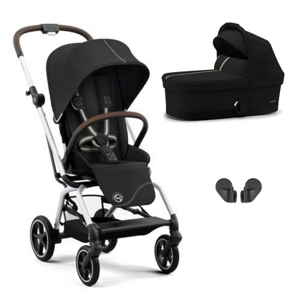 Cybex EEZY S TWIST+ 2 - Kombikinderwagen 2-in-1 mit Babywanne