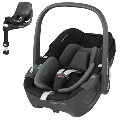 Maxi Cosi PEBBLE 360 I-SIZE - Babyschale 0-13 kg, 40-83 cm + Isofix FAMILYFIX 360