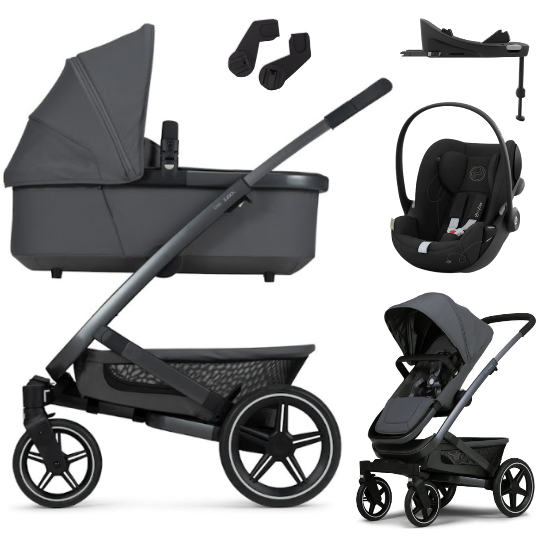 Joolz GEO 3 MONO - Kombikinderwagen 4-in-1 mit Cybex CLOUD G I-SIZE Babyschale + Isofix-Basis G