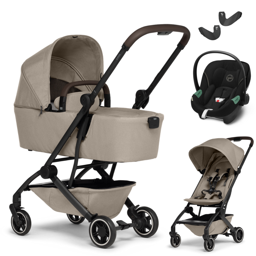 Joolz AER+ PLUS - Kombikinderwagen 3in1 mit Cybex ATON S2 I-SIZE Babyschale