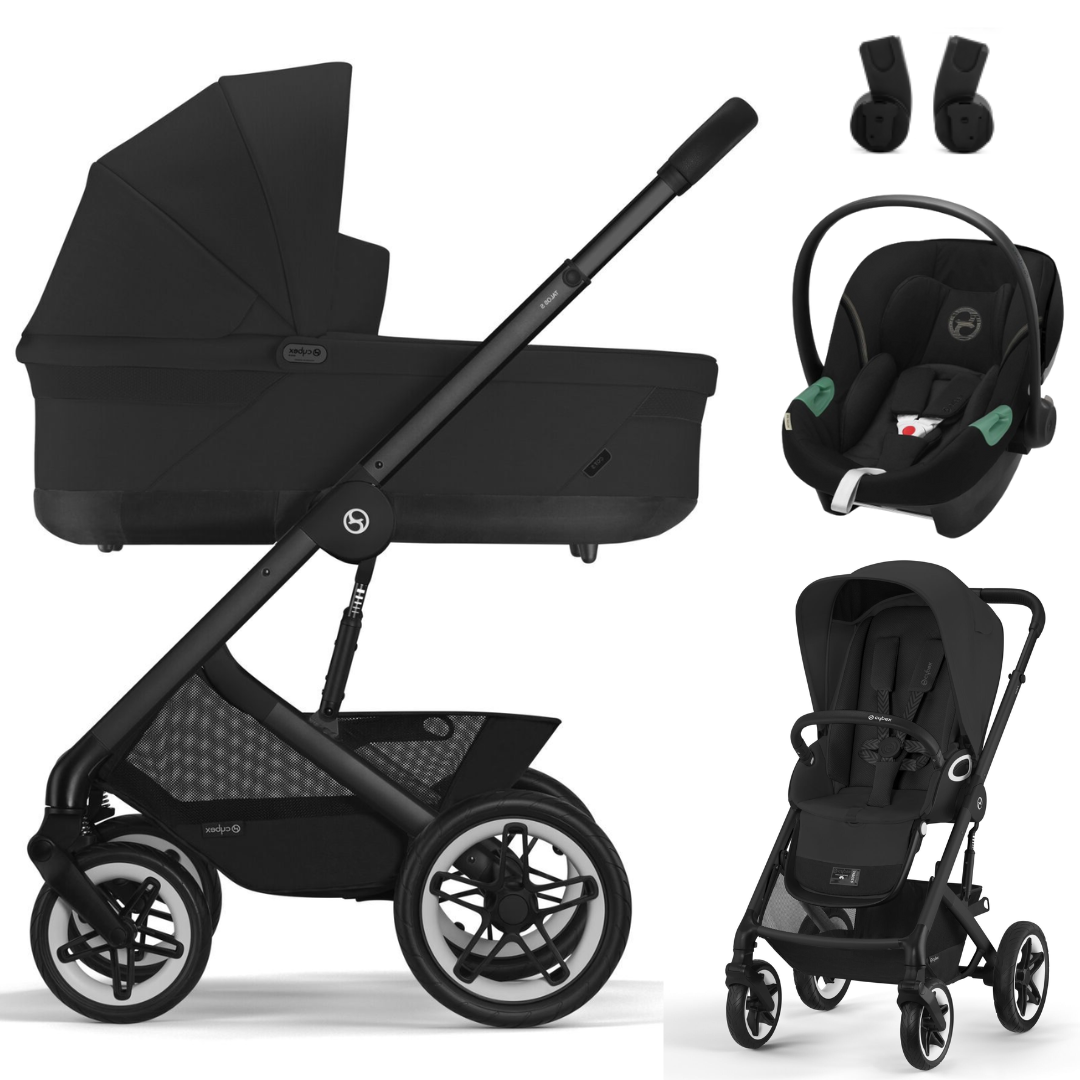 Cybex TALOS S LUX - Kombikinderwagen 3in1 mit Cybex ATON S2 I-SIZE Babyschale