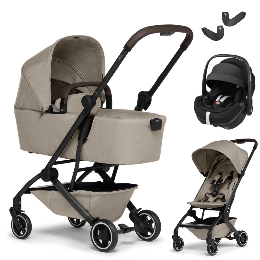 Joolz AER+ PLUS - Kombikinderwagen 3in1 mit Maxi Cosi PEBBLE 360 PRO Babyschale