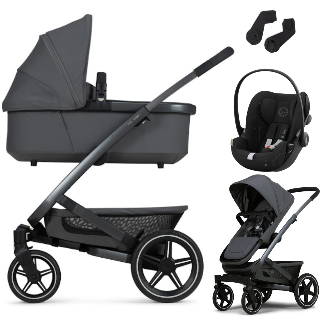 Joolz GEO 3 MONO - Kombikinderwagen 3-in-1 mit Cybex CLOUD G I-SIZE Babyschale