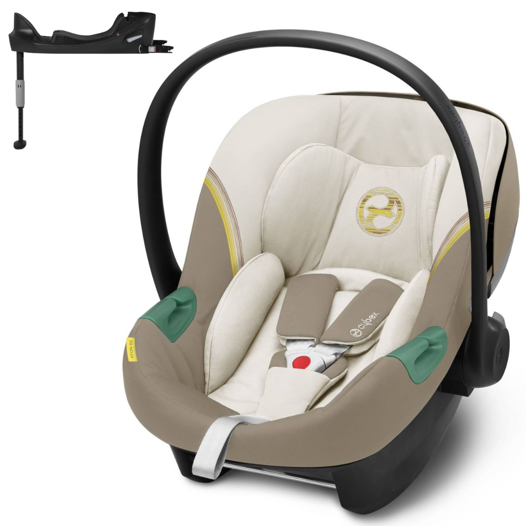 Cybex ATON S2 I-SIZE - Babyschale 0-13 kg, 45-87 cm + Isofix BASE ONE