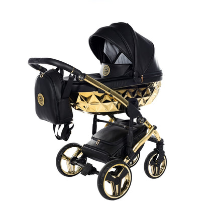 Junama DIAMOND HAND CRAFT - Kombikinderwagen 2in1 mit Babywanne