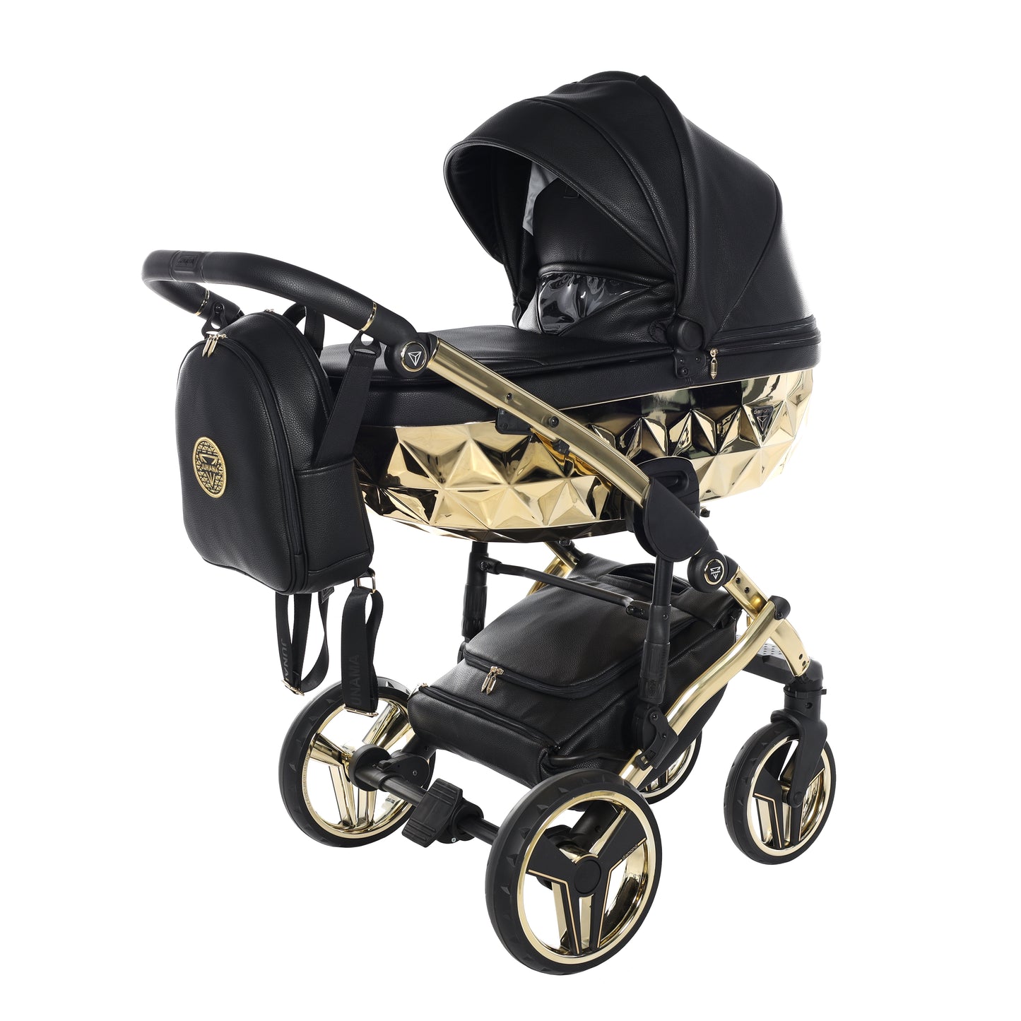 Junama DIAMOND HAND CRAFT - Kombikinderwagen 2in1 mit Babywanne