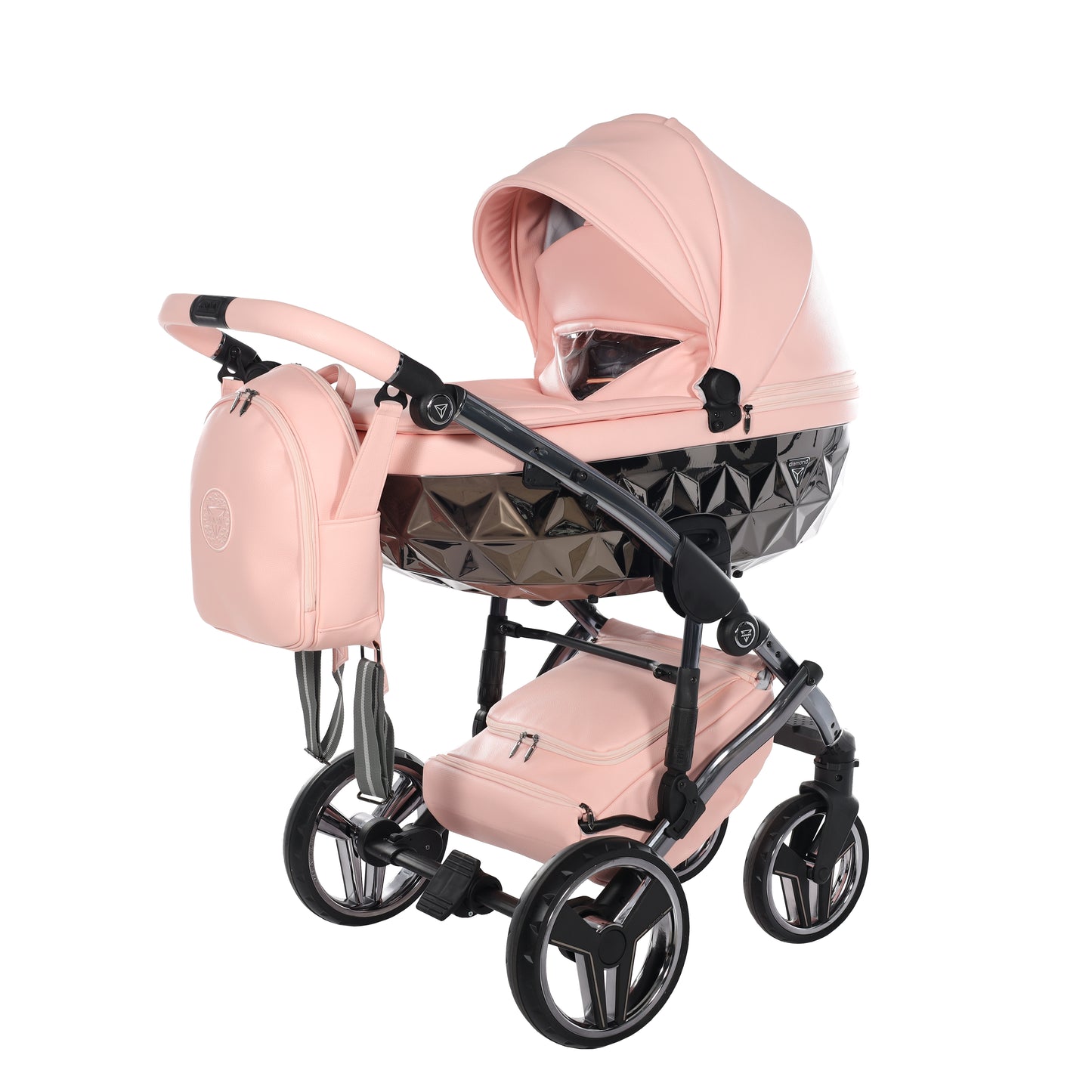 Junama DIAMOND HAND CRAFT - Kombikinderwagen 2in1 mit Babywanne