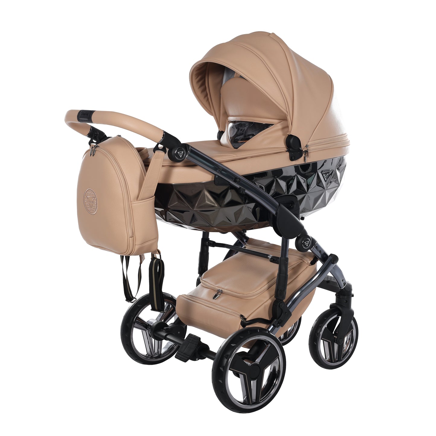 Junama DIAMOND HAND CRAFT - Kombikinderwagen 2in1 mit Babywanne