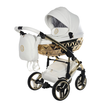 Junama DIAMOND HAND CRAFT - Kombikinderwagen 2in1 mit Babywanne