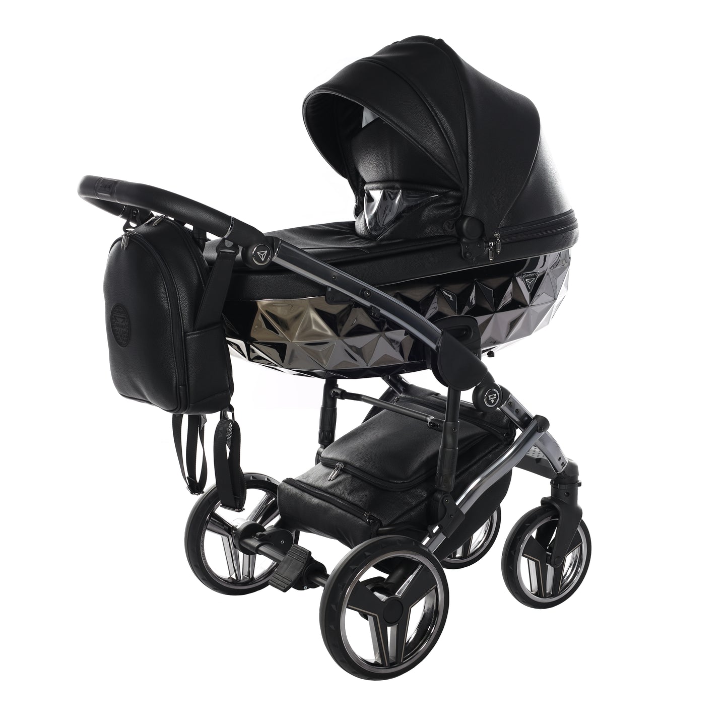 Junama DIAMOND HAND CRAFT - Kombikinderwagen 2in1 mit Babywanne