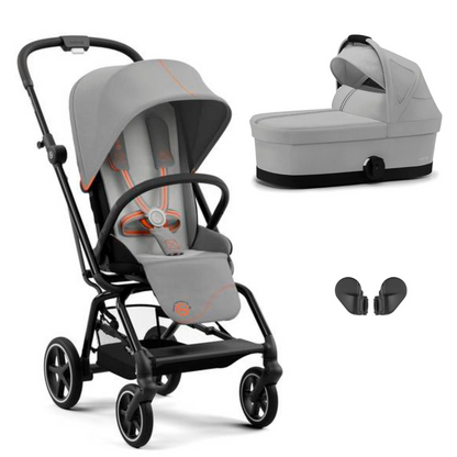 Cybex EEZY S TWIST+ 2 - Kombikinderwagen 2-in-1 mit Babywanne