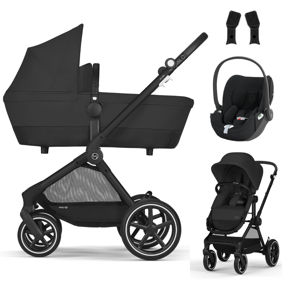 Cybex EOS LUX - Kombikinderwagen 3-in-1 mit Cybex CLOUD T I-SIZE Babyschale