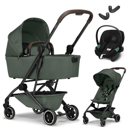 Joolz AER+ PLUS - Kombikinderwagen 3in1 mit Cybex ATON S2 I-SIZE Babyschale