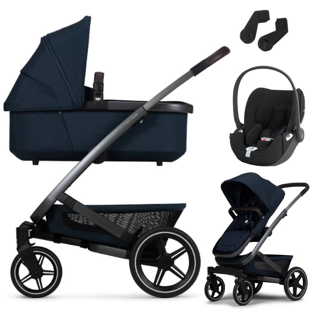 Joolz GEO 3 MONO - Kombikinderwagen 3-in-1 mit Cybex CLOUD T I-SIZE Babyschale