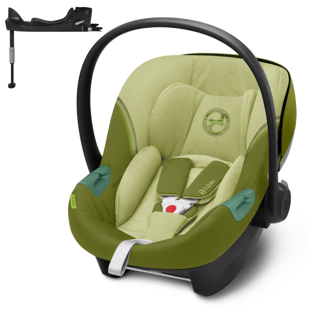 Cybex ATON S2 I-SIZE - Babyschale 0-13 kg, 45-87 cm + Isofix BASE ONE