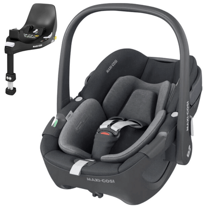 Maxi Cosi PEBBLE 360 I-SIZE - Babyschale 0-13 kg, 40-83 cm + Isofix FAMILYFIX 360