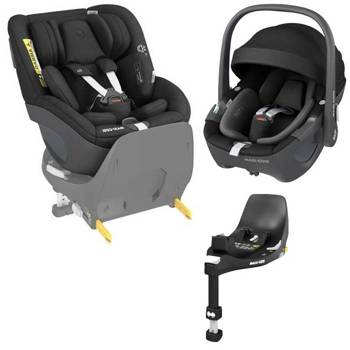 Maxi Cosi 360 FAMILY SET - 2in1 Set Pebble 360 + Pearl 360 + Familyfix 360 isofix Basis