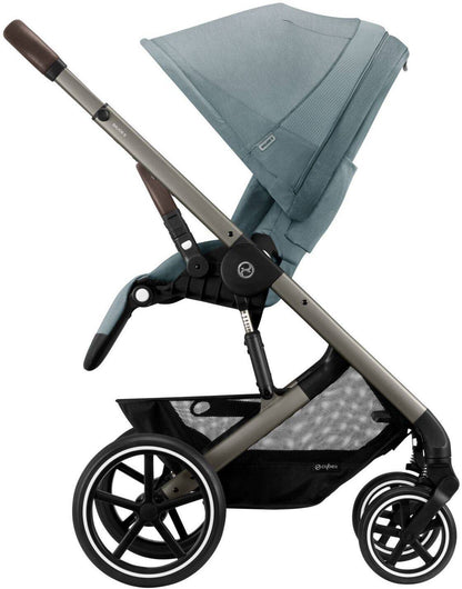 Cybex BALIOS S LUX - Kombikinderwagen 4in1 mit Cybex CLOUD T I-SIZE babyschale und Isofix-Base T