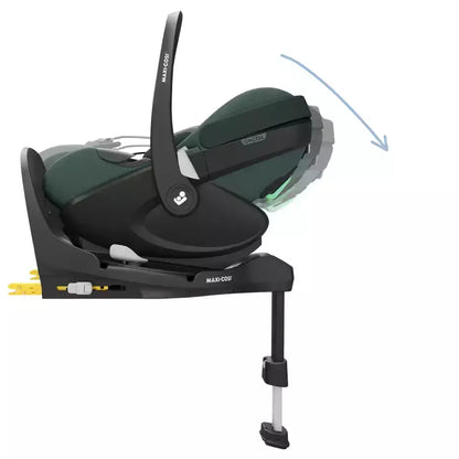 Maxi Cosi PEBBLE 360 PRO 2 I-SIZE - Babyschale 0-13 kg, 40-87 cm + isofix Basis FamilyFix 360 Pro