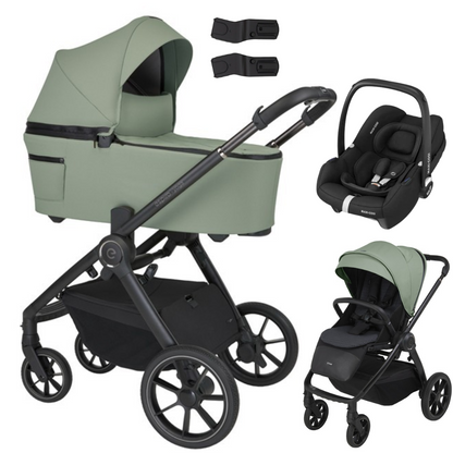 Espiro YOGA - Kombikinderwagen 3in1 mit Maxi Cosi CABRIOFIX I-SIZE Babyschale