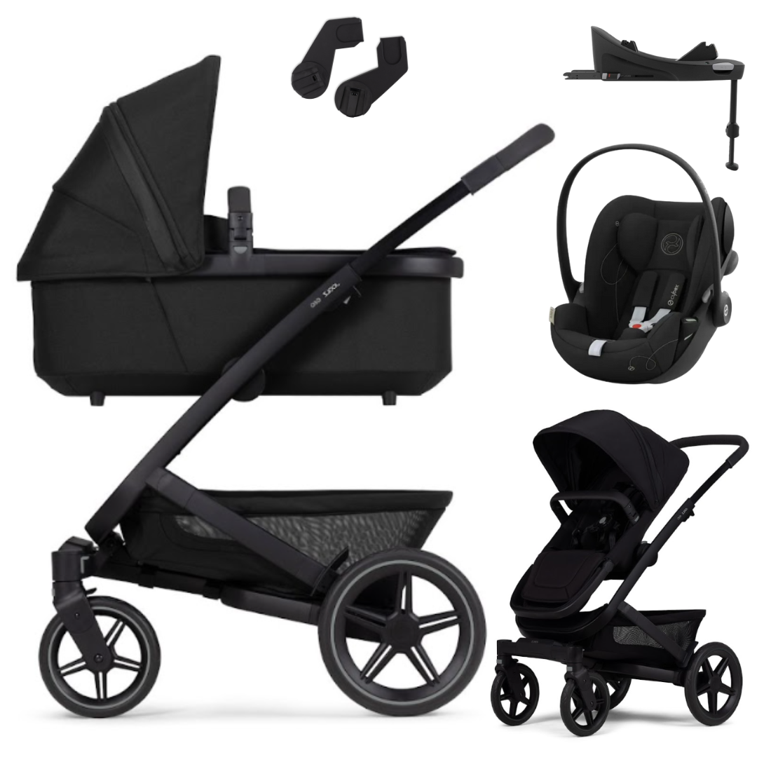 Joolz GEO 3 MONO - Kombikinderwagen 4-in-1 mit Cybex CLOUD G I-SIZE Babyschale + Isofix-Basis G