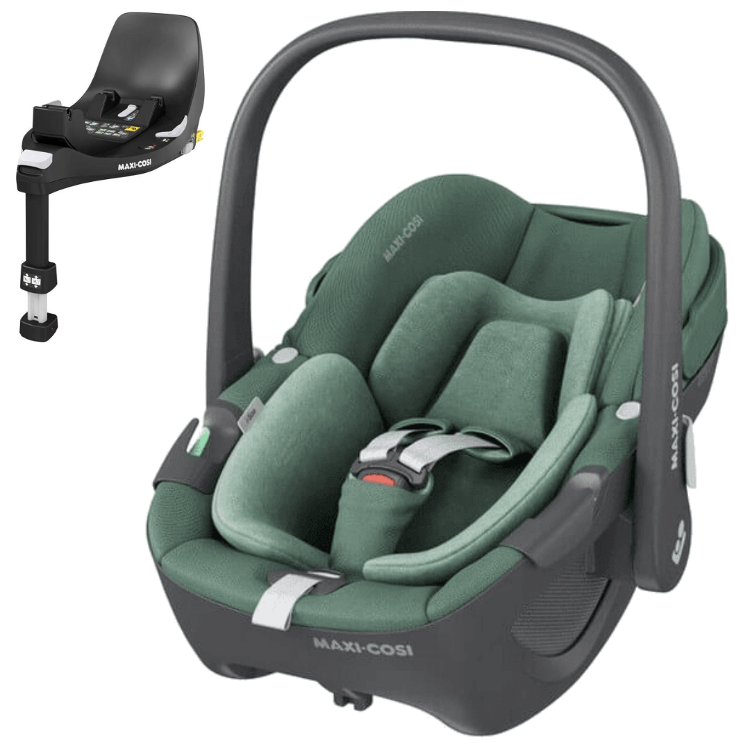 Maxi Cosi PEBBLE 360 I-SIZE - Babyschale 0-13 kg, 40-83 cm + Isofix FAMILYFIX 360