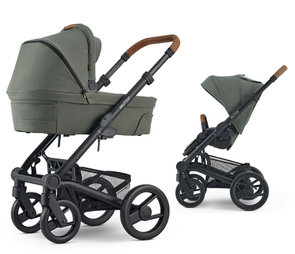 Mutsy NIO - Kombikinderwagen 2-in-1 mit Babywanne