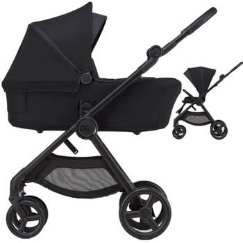 Anex IQ BASIC - multifunktionaler Kinderwagen, 2-in-1-Set mit leichter Kinderwagenoption