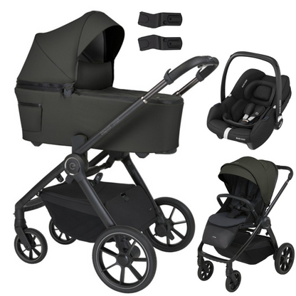 Espiro YOGA - Kombikinderwagen 3in1 mit Maxi Cosi CABRIOFIX I-SIZE Babyschale