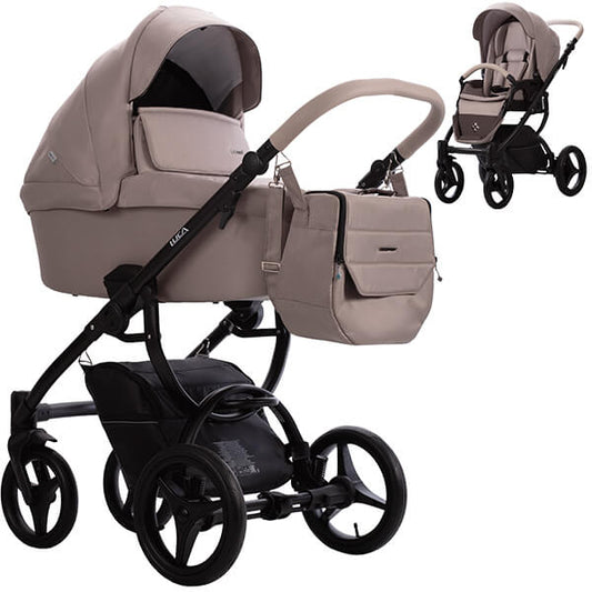 Bebetto LUCA - Kombikinderwagen 2in1 mit carrycot