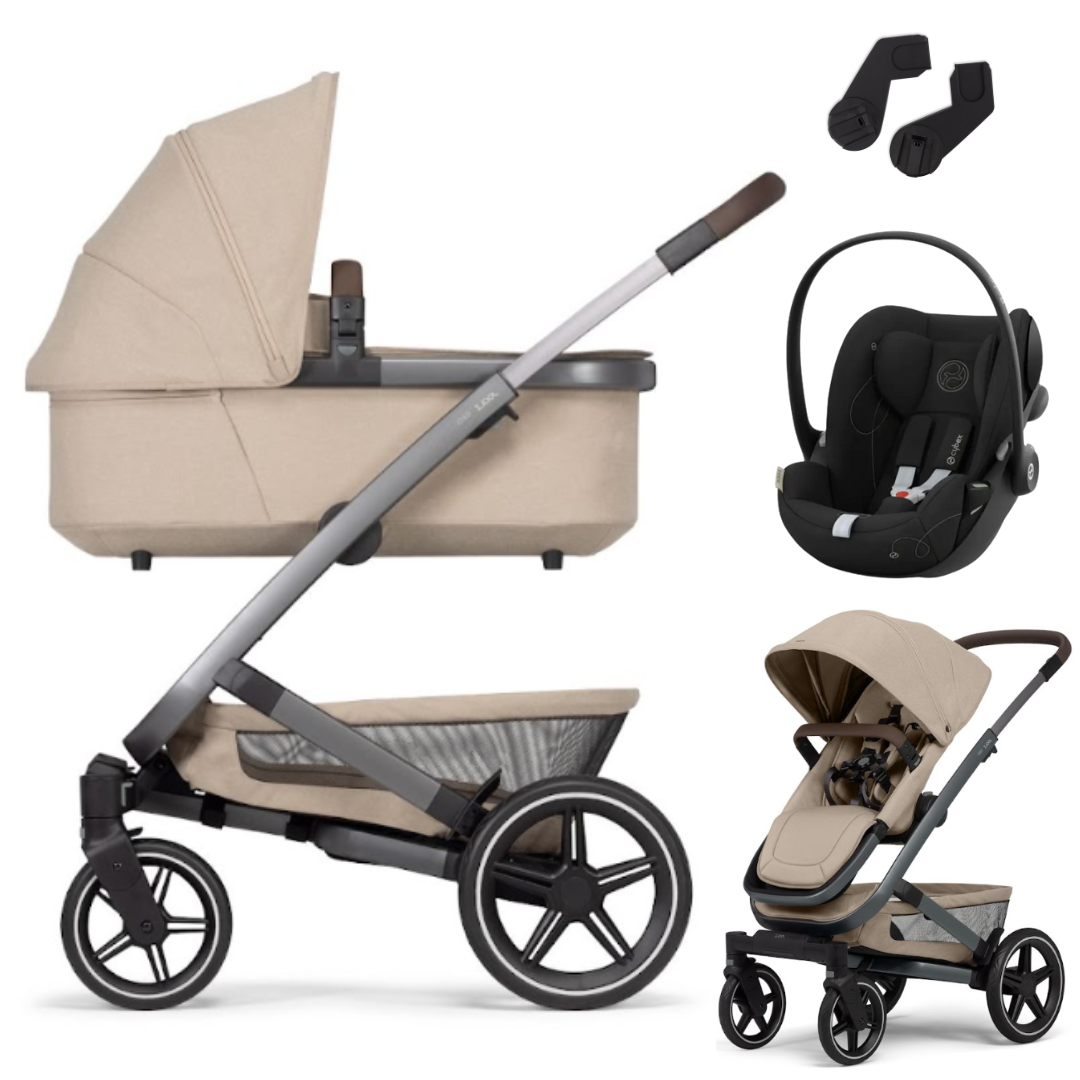 Joolz GEO 3 MONO - Kombikinderwagen 3-in-1 mit Cybex CLOUD G I-SIZE Babyschale