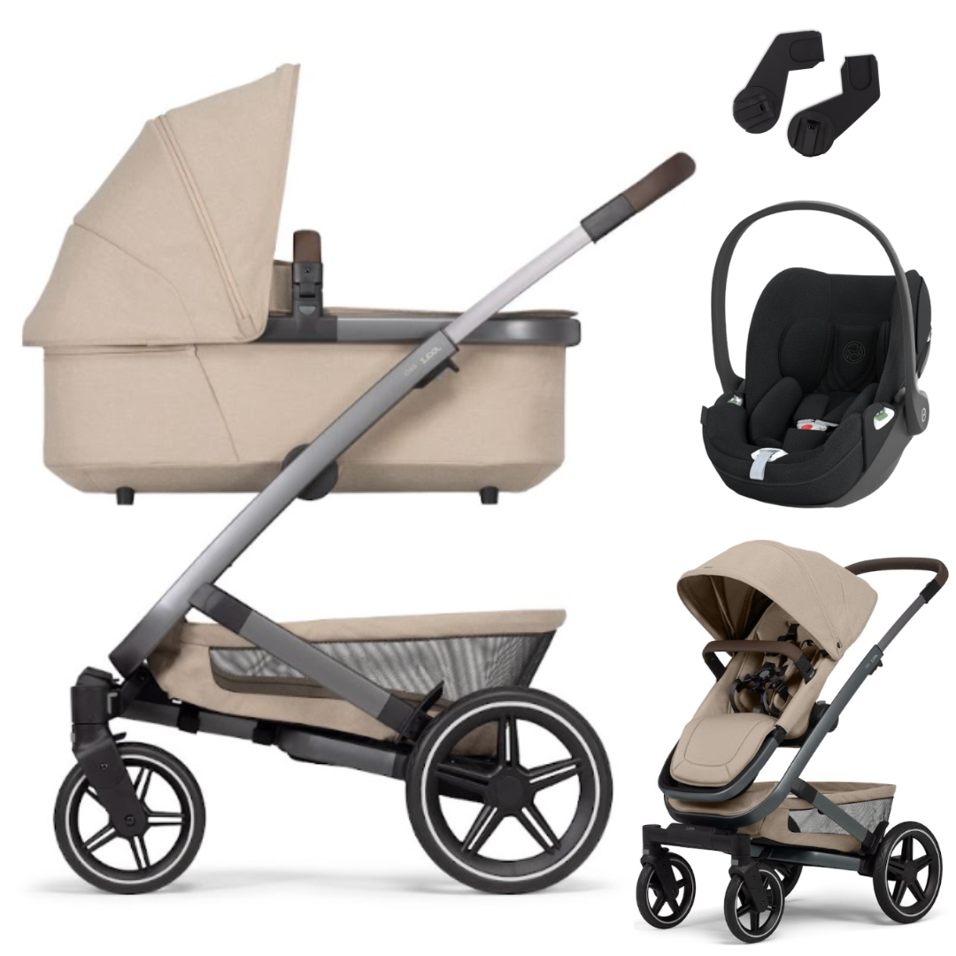 Joolz GEO 3 MONO - Kombikinderwagen 3-in-1 mit Cybex CLOUD T I-SIZE Babyschale