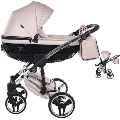 Junama DIAMOND FLUO LINE V3 - Kombikinderwagen 2in1 mit Babywanne