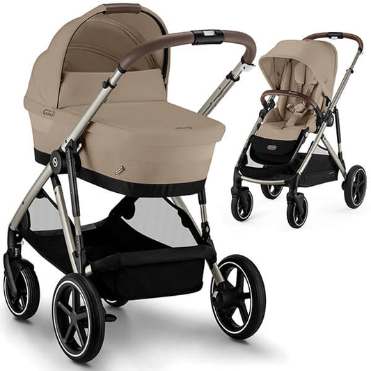 Cybex GAZELLE S 2023 - Kinderwagen 2 in 1 mit Babywanne