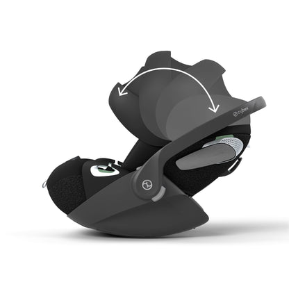 Cybex PRIAM 4.0 CHROME BLACK - Kombikinderwagen 4in1 mit Cybex CLOUD T I-SIZE babyschale und Base T