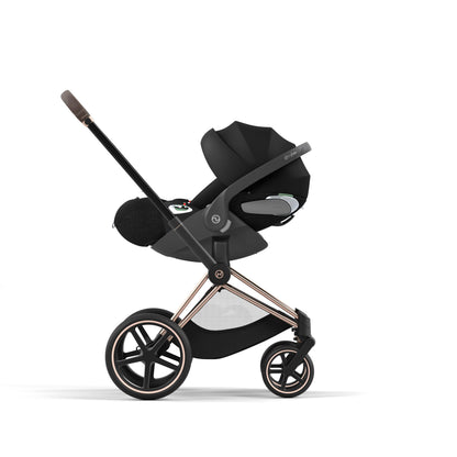 Cybex PRIAM 4.0 ROSEGOLD - Kombikinderwagen 4in1 mit Cybex CLOUD T I-SIZE babyschale und Base T