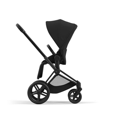 Cybex PRIAM 4.0 MATT BLACK - Kombikinderwagen 4in1 mit Cybex CLOUD T I-SIZE babyschale und Base T