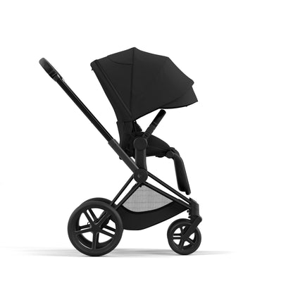 Cybex PRIAM 4.0 MATT BLACK - Kombikinderwagen 4in1 mit Cybex CLOUD T I-SIZE babyschale und Base T