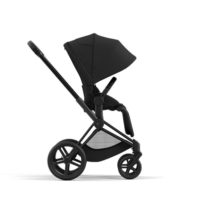 Cybex PRIAM 4.0 MATT BLACK - Kombikinderwagen 4in1 mit Cybex CLOUD T I-SIZE babyschale und Base T