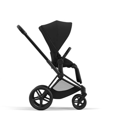 Cybex PRIAM 4.0 MATT BLACK - Kombikinderwagen 4in1 mit Cybex CLOUD T I-SIZE babyschale und Base T