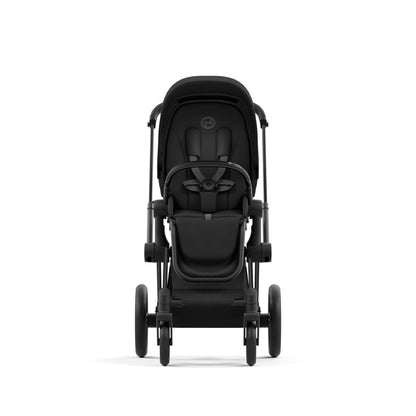 Cybex PRIAM 4.0 MATT BLACK - Kombikinderwagen 4in1 mit Cybex CLOUD T I-SIZE babyschale und Base T