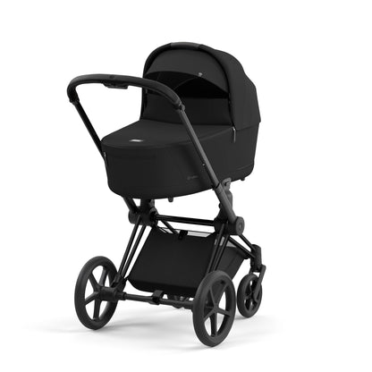 Cybex PRIAM 4.0 MATT BLACK - Kombikinderwagen 4in1 mit Cybex CLOUD T I-SIZE babyschale und Base T