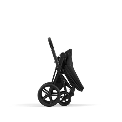 Cybex PRIAM 4.0 MATT BLACK - Kombikinderwagen 4in1 mit Cybex CLOUD T I-SIZE babyschale und Base T