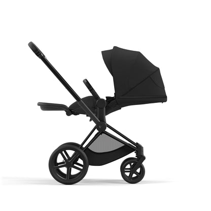 Cybex PRIAM 4.0 MATT BLACK - Kombikinderwagen 4in1 mit Cybex CLOUD T I-SIZE babyschale und Base T