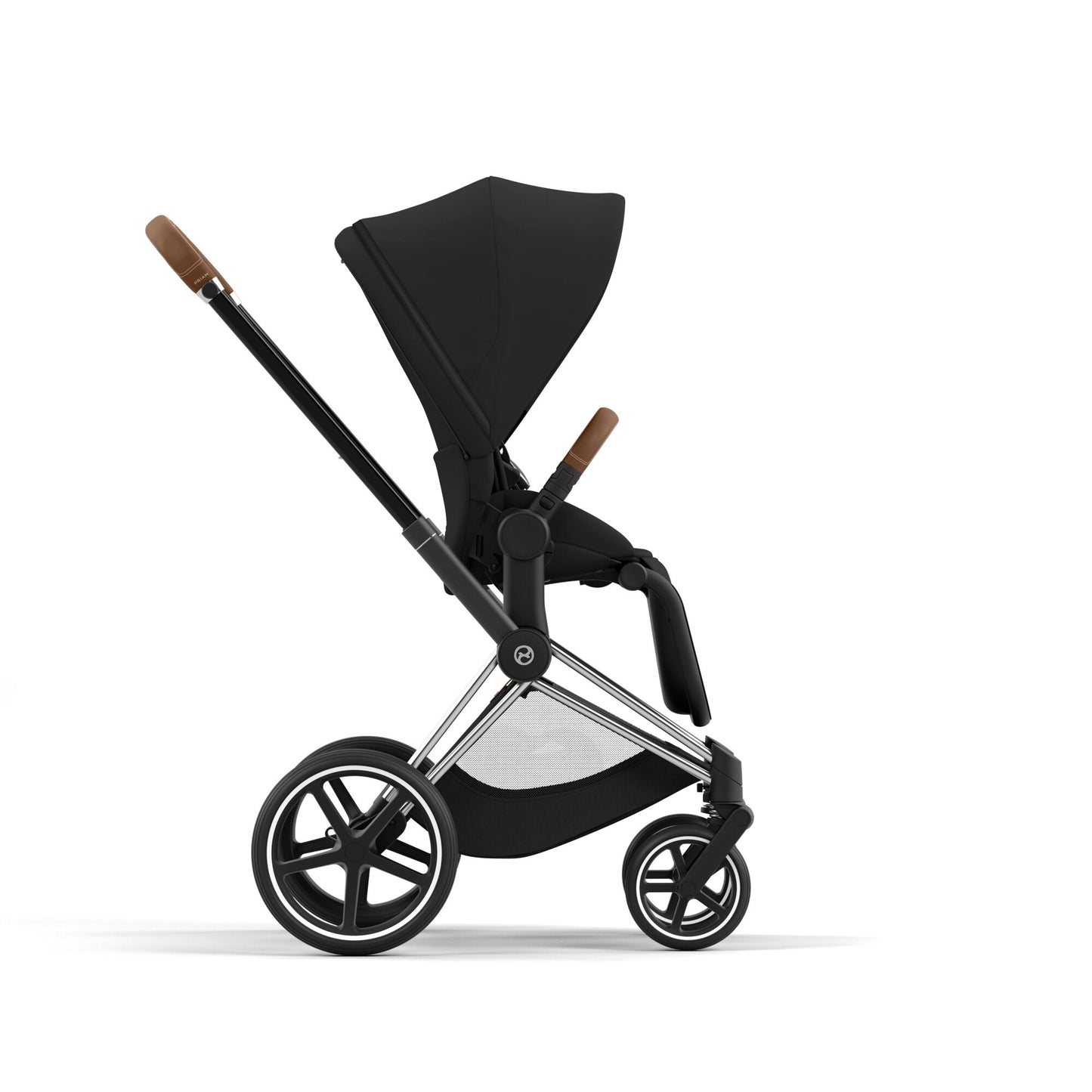 Cybex PRIAM 4.0 CHROME BROWN - Kombikinderwagen 4in1 mit Cybex CLOUD T I-SIZE babyschale und Base T