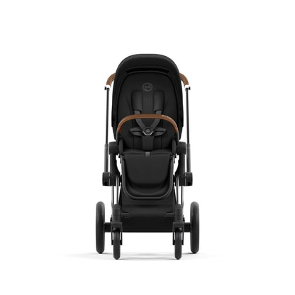 Cybex PRIAM 4.0 CHROME BROWN - Kombikinderwagen 4in1 mit Cybex CLOUD T I-SIZE babyschale und Base T