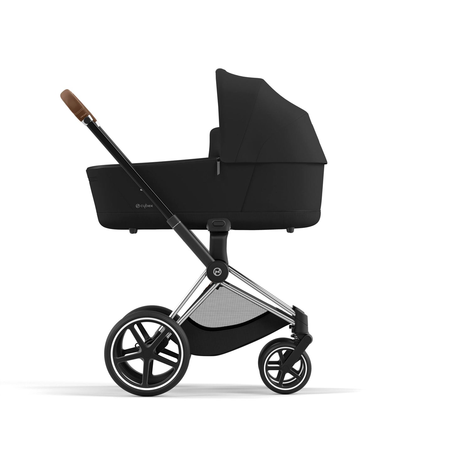 Cybex PRIAM 4.0 CHROME BROWN - Kombikinderwagen 4in1 mit Cybex CLOUD T I-SIZE babyschale und Base T